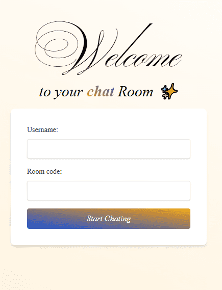 chat room logo image
